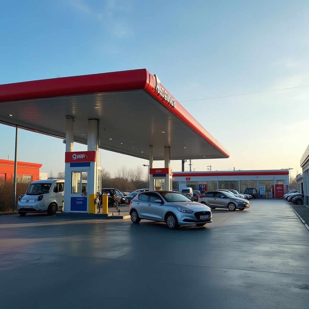 Estación YPF con GNC